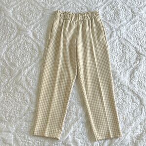 Ann Taylor Paperbag Ankle Dress Pants Gingham - Size Small